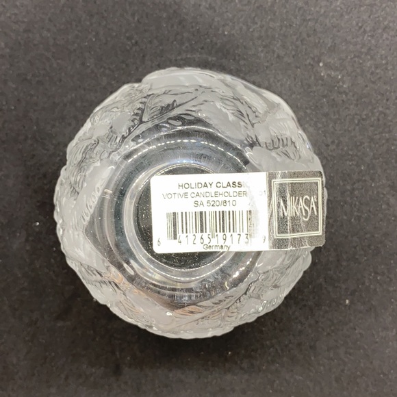 Mikasa Holiday Classics Cherub Votive, 3” - Picture 3 of 3